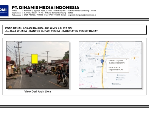 BALIHO Jl. Jaya Wijaya Kantor Bupati Pesisir Barat – Media Tersedia