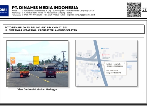 BALIHO Jl. Simpang 4 Ketapang, Lampung Selatan – Media Tersedia