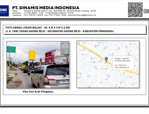 BALIHO Jl. Ahmad Yani, Pasar Gading Rejo Depan Terminal Gading Rejo – Media Tersedia