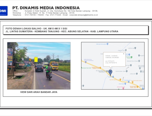 BALIHO Jl. Lintas Sumatera Kembang Tanjung Abung Selatan, Lampung Utara – Media Tersedia