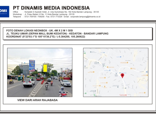 MIDI Median Jl. Teuku Umar Depan Mall Bumi Kedaton Bandar Lampung – Media Tersedia
