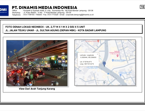 NEONBOX Jl. Teuku Umar Depan Mall Bumi Kedaton Bandar Lampung – Media Fulldown